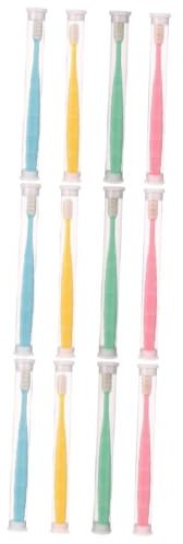 PACKOVE 12stücke Ultraweiche Zahnbürste Mit Extraborsten Ergonomisches Design Für Optimale Mundhygiene Für Erwachsene Senioren Und Träger Von Verschiedenen Farben