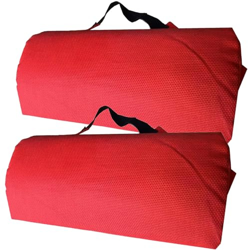 2 Stück Nackenkissen Für Gartenstühle, Nackenkissen Für Relaxsessel Liegestuhl Kopfkissen Weiches Abnehmbares Kissen Für Sonnenliegen Gartenliege Mit Gummiband, Für Homeoffice Und Auto, 37x17x5cm