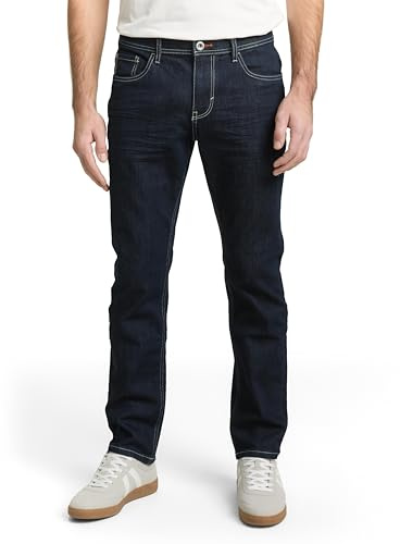 Tom Tailor Herren TTMARVIN Straight Jeans mit Stretch