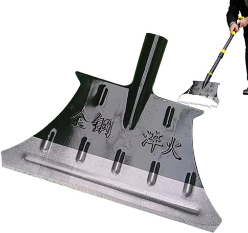 Schneeschaufel – Gartenschaber 13 Zoll | Winterschaufel für den Außenbereich | Ideal für Einfahrten, Gehwege, Reinigung, Böden, Entfernen, Pflege der Rasenkanten für Einfahrten