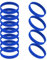 GOGO 12 Pezzi di Braccialetti di Gomma per Bambino, Braccialetti in Silicone, Accessori per Feste, Braccialetto Elastico Multicolore - Blu Reale