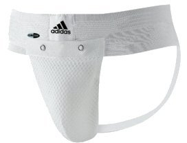 adidas Tiefschutz/Unterleibschutz/Suspensorium Microlight Weiss, Gr. M