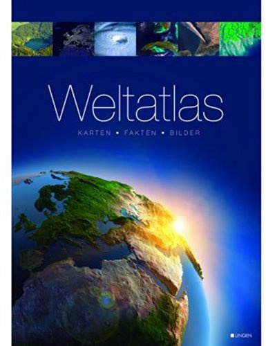 Lingen Weltatlas: Karten, Fakten, Bilder - Matte, Farbig, B1, 2,1 kg, 707 x 1000 mm