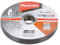 Makita B-12217-10 Metall-Trennscheibe, 1 x 115 mm, 10 Stück