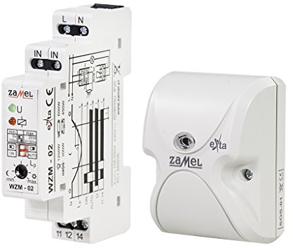 EXTA WZM-02/ SOS Interruptor crepuscular, 90x17,5x66 mm, Set de 2 Piezas