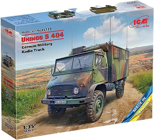 ICM ICM35137 Unimog S 404, Schwarz