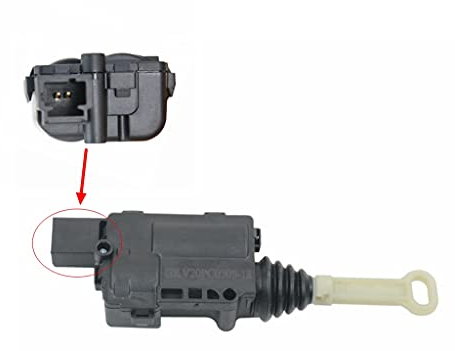 Actuador de la cerradura de la puerta corredera para la cerradura de la puerta del lado del conductor 661536 para PGT 1007 1.4 1.6 16V / HDi