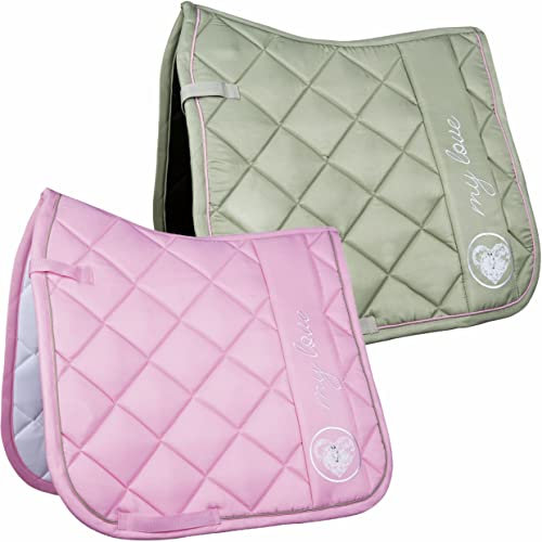 HKM Horse Spirit Schabracke Graugrün Pony Dressur