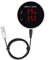 Trjgtas Tuya WiFi Sensor de Temperatura y Humedad Sonda Exterior Pantalla LCD Digital Termómetro Interior Higrómetro Enchufe Europeo