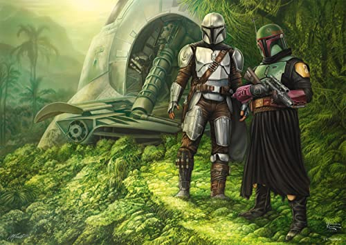 Schmidt Spiele 58432 Thomas Kinkade, The Mandalorian, Brothers in Arms, 1000 Teile Puzzle [Exklusiv bei Amazon]