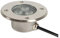 Spot LED Encastrable Exterieur, Decoration de Bassin 3W 330lm IP68 Spot Led Pour Terrasse 12V/24V/220V Corps de Lampe En Acier Inoxydable, La Hauteur N'est Que de 4cm ( Couleur : Blanc chaud , Taille