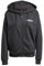 adidas Damen Essentials LINEAR Full Zip French Terry Hoodie, Black/White, S