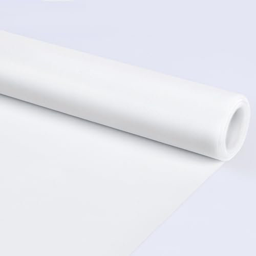 Maille Moustiquaire Fibre de Verre en Rouleau 1.2x6m, Grillage Garde Manger Anti Moustique Toile Moustiquaire, pour porte et Fenetre.- Blanc