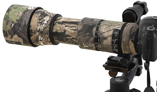 ROLANPRO Camouflage-Objektivschutz für Sigma 150–600 mm F5–6.3 DG OS HSM Contemporary Coat Lens Protective Sleeve Case-#23 Waterproof