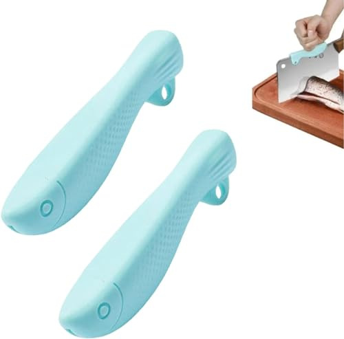 GeRRiT Kitchen hand guard, universal meat cutting tool, rib mincing knife back protector, knife back hand guard, vegetable cutting aid