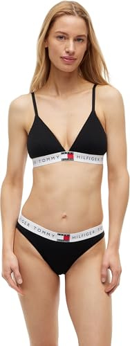 Tommy Hilfiger Damen Triangel BH mit Logobund