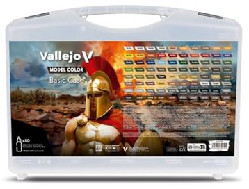 Vallejo - Conjunto maletín 80 Colores básicos
