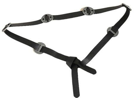 GMBYLBY Retro Ethno Gürtel Für Damen Vielseitiges Modeaccessoire Mit Geschnitzten Metalldekoren Verstellbarer Taillengürtel Aus PU Leder Vintage Stil