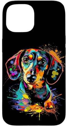 Dachshund Dog Splash Case for iPhone 15