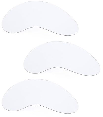 Luocute 3-teiliges Acrylspiegel-Set für Produktfotografie-Requisiten, 6,3 X 10,6 Zoll Fotohintergrund, Fotoshooting-Requisiten, Reflektierendes Displayblatt, Silberner Geometrischer