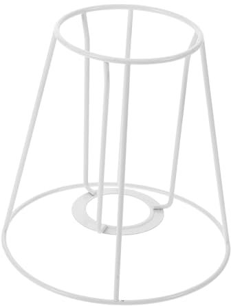 Generisch E27 DIY Lampenschirm Halterung Draht Lampenschirm Rahmen Für Tischlampe Und Hängeleuchte Ø Oben Ø Unten Höhe Ideal Für Individuelle Lampenprojekte