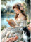 CEOVR Diamond Painting Bilder Kit Erwachsene Frau,30x40 cm Diamant Paintings Kit,5D DIY Diamond-painting Dösende Dame