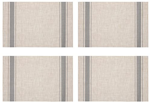 GRIRIW 4stücke Quadratische Tischsets Praktische Matten Haushaltsunterlagen Isolierkissen Hitzebeständig rutschfest