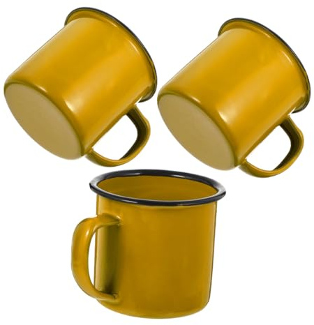 EPIGEIST 3 pezzi Tazze in Vintage da Tazzine Cinesi per Tè Latte e Antiscivolo Antiscottatura