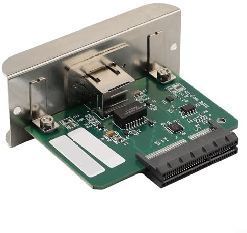 Interfaccia Ethernet della scheda di rete per stampanti Zebra ZT210 ZT230 - P1038204-01 Aggiornamento della scheda PCB per la connettività POS al dettaglio
