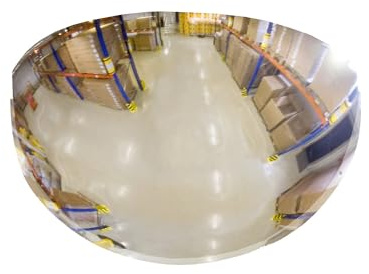 dancop panoramaspegel betraktningsvinkel 180° Ø 1 000 mm observationsspegel industrispegel kontrollspegel panoramaspegel rund spegel säkerhetsspegel väggspegel vidvinkelspegel övervakningsspegel