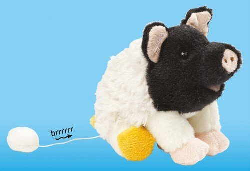 Vedes 58514519 Eierlegende Wollmilchsau, Plüsch