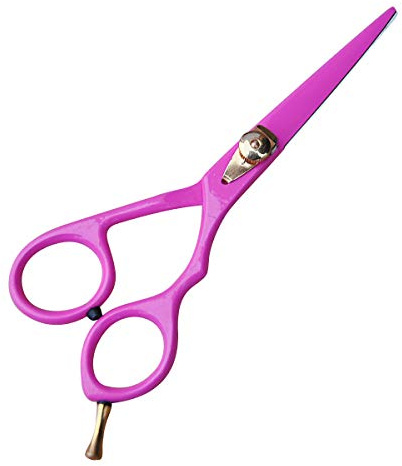 Haarschere Haarschneideschere Friseurschere Salonschere Pink 5,5 HC 144