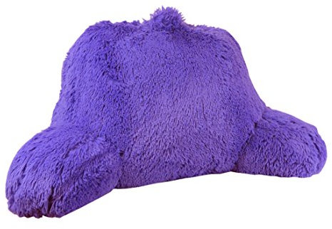 Klear Vu Shaggy Bettauflage Rückenstützkissen, Einheitsgröße, Violett