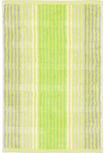 Cawö Gästetuch Streifen kiwi Größe 30x50 cm