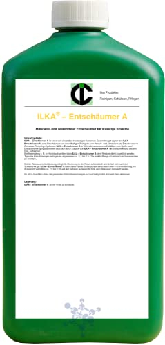 ILKA® - Entschäumer A mineralöl- und silikonfrei | 30ltr | universell einsetzbar in Schmutzwasser, Abwasser-Recycling-Systemen bzw. bei Sprüh- und Extraktionsreinigung