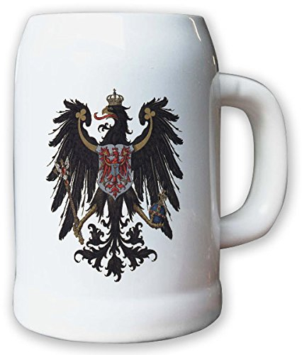 Krug/Bierkrug 0,5l - Preußische Provinz Brandenburg Flagge Fahne Wappen #9422