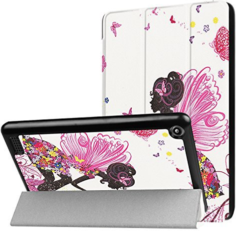 Custodia protettiva per Amazon New Fire 7 2017 Ultra Slim Cover HardCase aufstellbar e Wake & Sleep Funzione