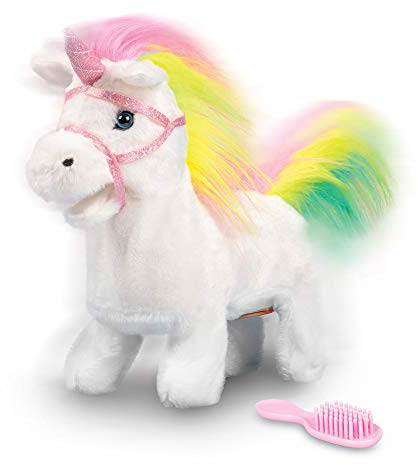 Tobar Animigos Rainbow Unicorn Electronic Soft Toy