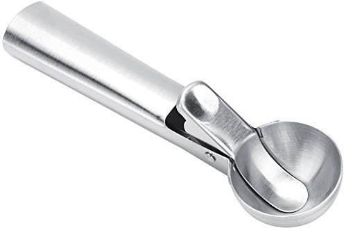 Cucchiaio per anguria in mestolo di crema per gelato in acciaio inossidabile 7in per uso domestico con design a maniglia larga