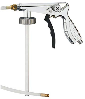 Riloer H847252 Underbody Coating Spray Gun, PS-4A Aujustable Car Underbody Underseal Carriage Coating Spray Gun Tool for Furniture, Ships, Machinery