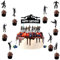 YGCHEN Happy Birthday Cake Topper Video Game Cupcake Topper Videospiel Tortendeko Street Dance Junge Form Kuchendekoration Gaming für Jungen Party, Spiel Party
