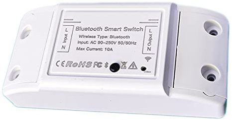 Bluetooth Smart Switch, interruttore intelligente Bluetooth BLE Mesh, 220 V 10 A 2200 W, compatibile con Alexa e Google Home