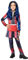 Smiffys Disney Descendants Evie Kostüm, Einteiler, falsche Jacke & Rock