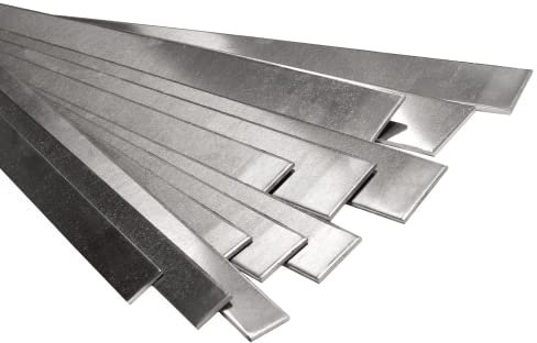 Strisce di lamiera in alluminio 3.3206, asta piatta 80 x 5 mm, taglio 0,5 metri