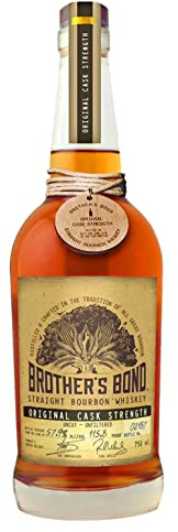 Brother’s Bond Original Cask Strength Straight Bourbon Whiskey Unfiltered 750 ml