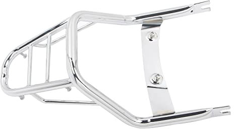 FINMOKAL CONVOYEUR DE TRANSPORT DE BAGAGES EN ACIER À PORTE-BAGAGES CHROME ARRIÈRE POUR HONDA Z125 MONKEY 125 2018-2022