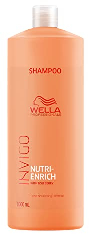 Wella Professionals Invigo Nutri Enrich – reparierende Pflege für strapaziertes Haar – für Geschmeidigkeit, Glanz und Kämmbarkeit – Vitamine & Mineralien aus der Goji-Beere