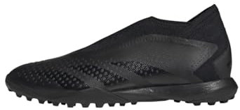 adidas Unisex Predator Accuracy.3 Laceless Turf Boots, Core Black/Core Black/Cloud White, 10 UK