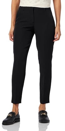 ONLY Pantalon ONLVERONICA-Elly Taille Haute Slim Fit Pantalon Black 38 32 Black (US) 38 / L32
