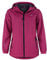 Blue Wave Damen Funktionsjacke Fabienne - Outdoor-Jacke Regenjacke Wander- und Fahrradjacke in Sangria Größe 38